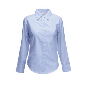 Blusa Oxford Manga Larga (Mujer)