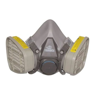 Respirador Media Cara Tarwex de Silicona con Cartuchos para Gases (Kit)