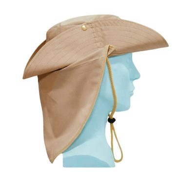 Sombrero de Alero en Tela Drill para Trabajo en Exteriores