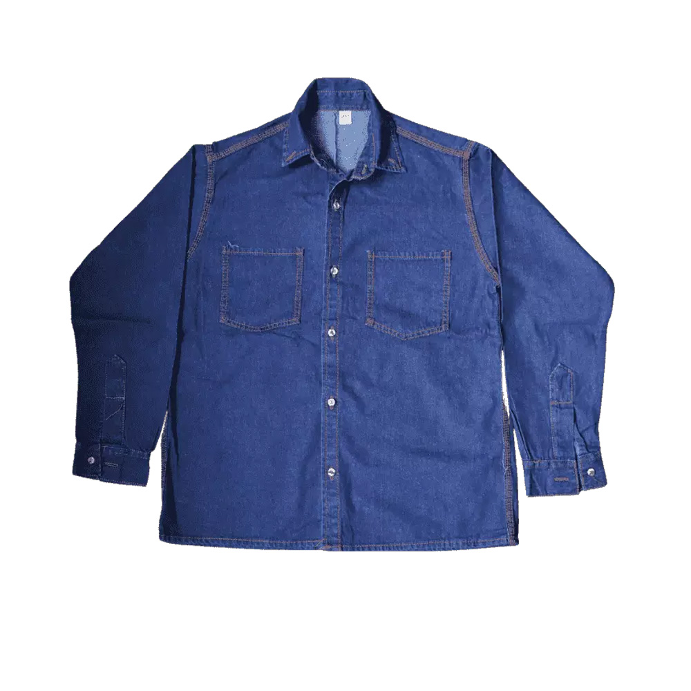 Camisa de Trabajo Jean Lavado 9 OZ