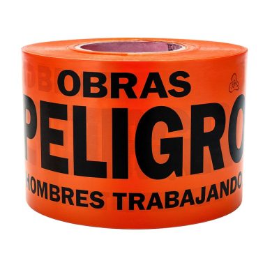Cinta de Peligro Roja 12 cm × 200 m