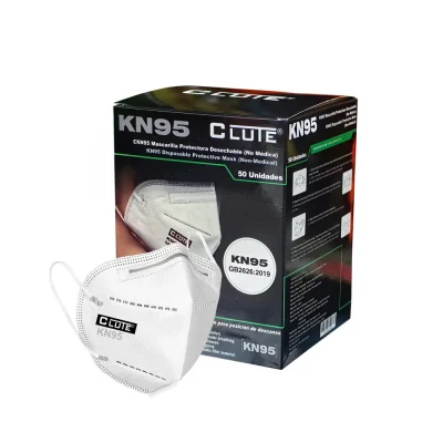 Mascarilla KN95 Clute (Caja x 50)