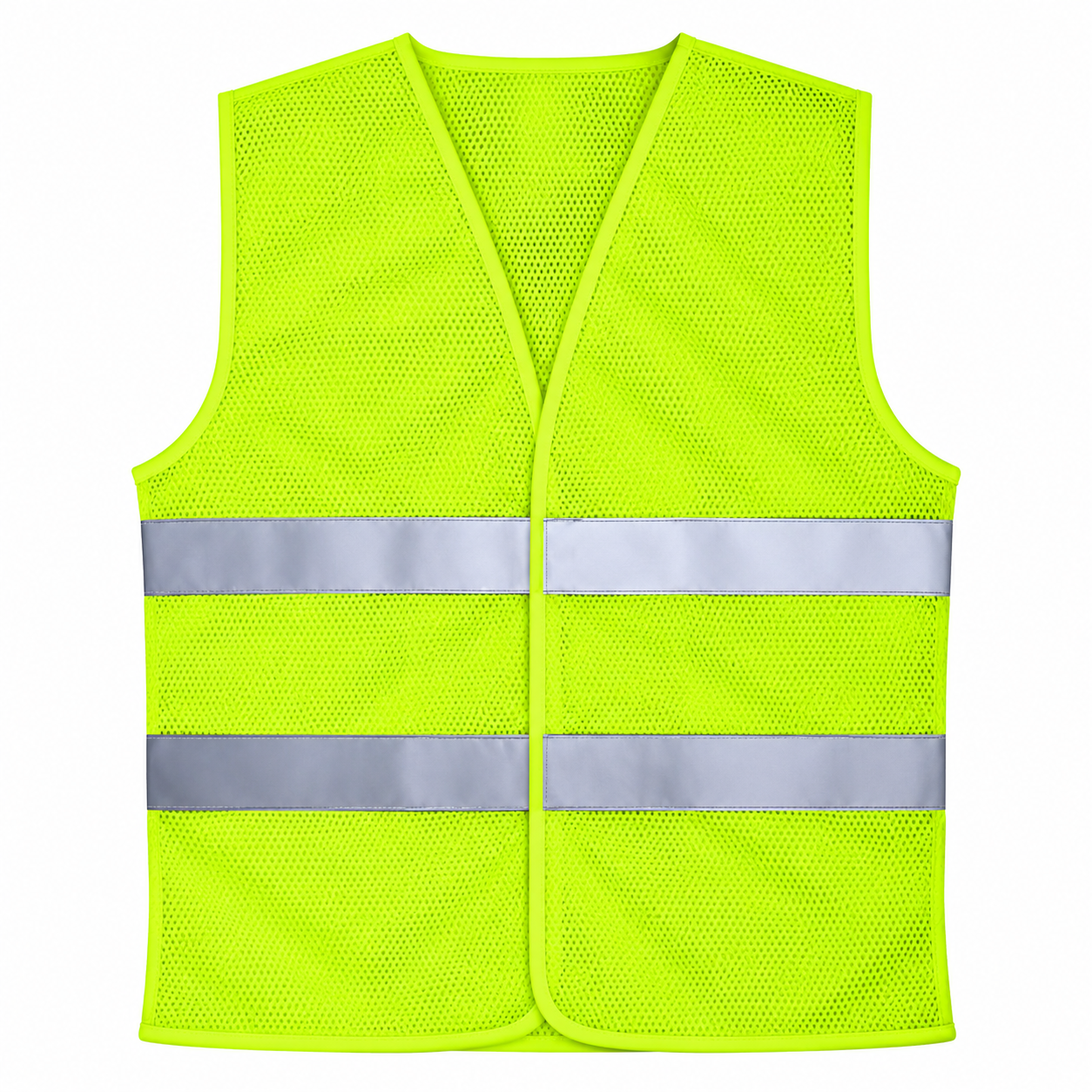 Chaleco Reflectivo de Malla Verde Limón 100 g