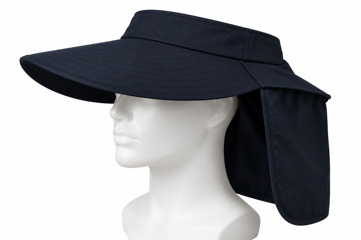 Sombrero de Alero en Tela Drill para Trabajo en Exteriores