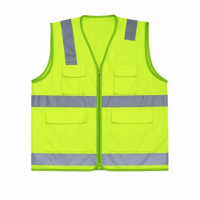 Chaleco Reflectivo de Malla Verde Limón 60 g